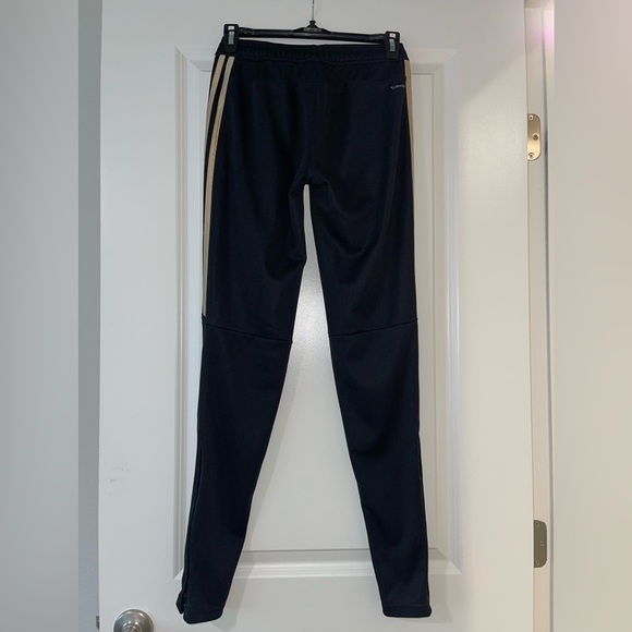 Adidas black and gold trio soccer pants ⚽️ - Picture 3 of 6